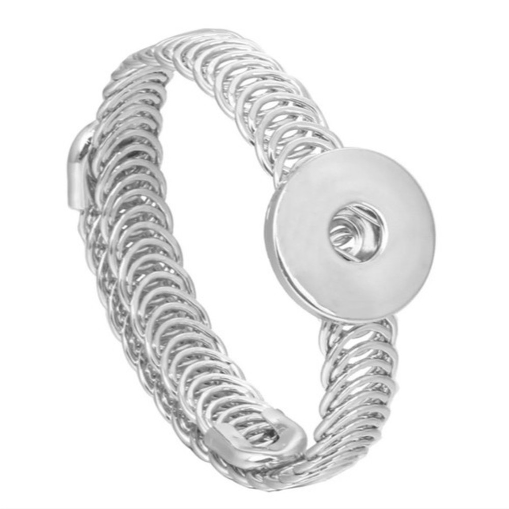 Snap Bracelet for Snap Jewelry Adjustable